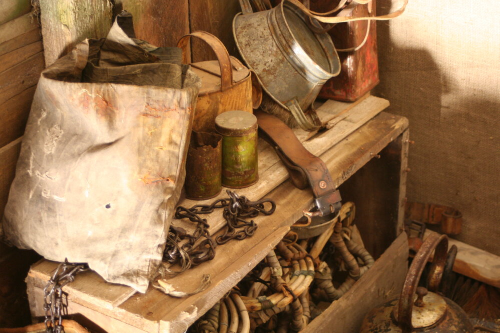 Pony artefacts, Stables of Scott's 'Terra Nova' hut
