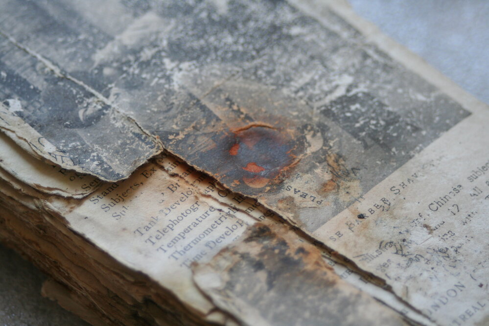 Levick journal found in melt water