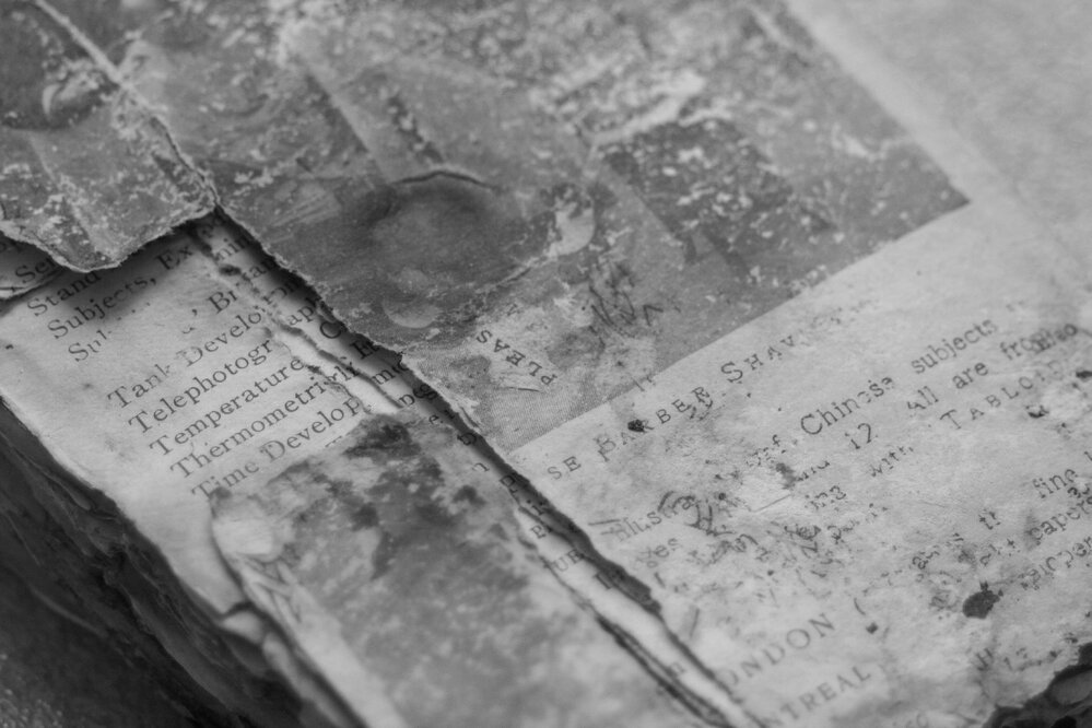 Levick journal found in melt water (001)