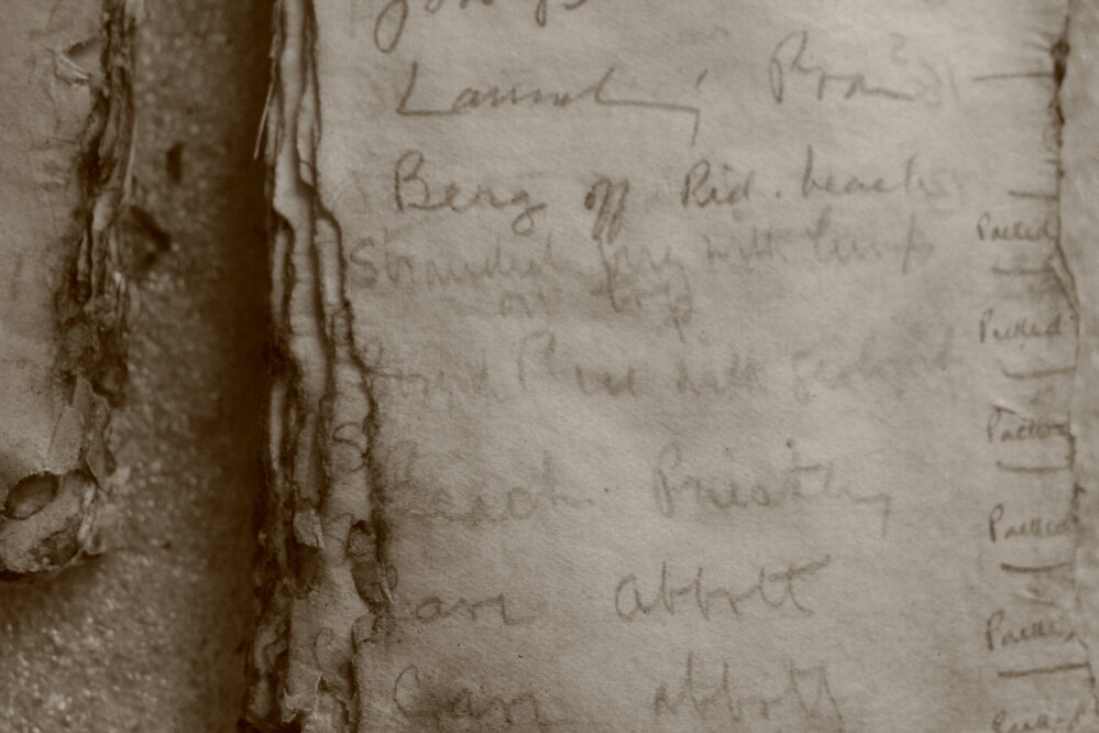 Levick journal found in melt water (005)