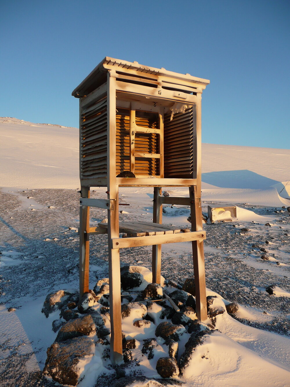 Stevenson Screen at Cape Evans