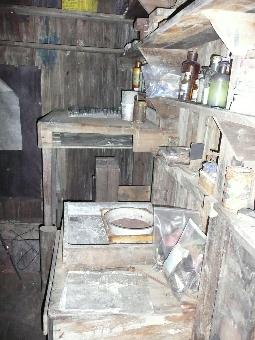 Artefacts in darkroom, Scott's 'Terra Nova' Hut (004)