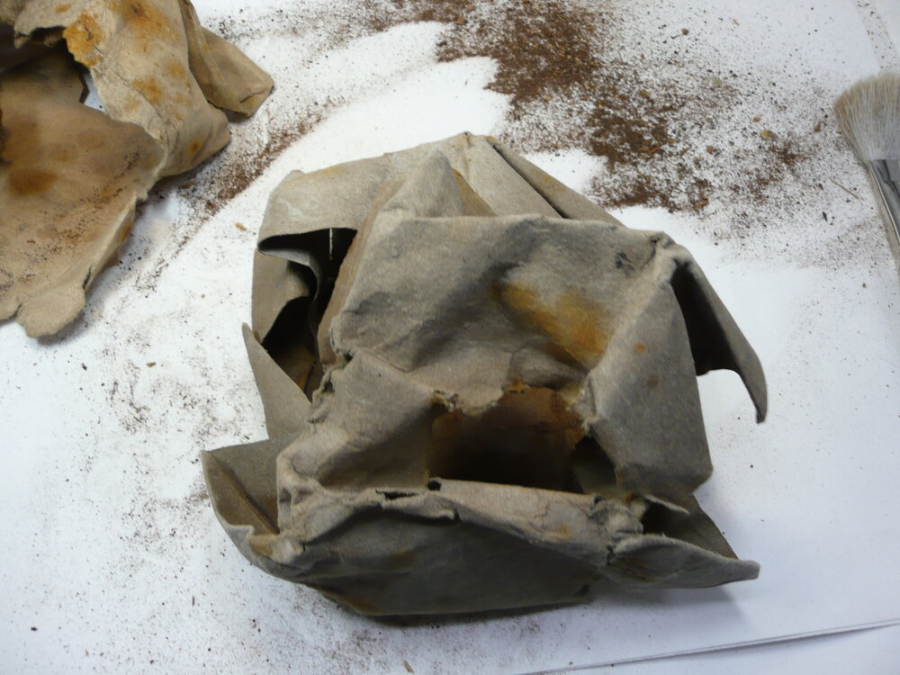 Packet paper for wood screws pre-conservation treatment (003)