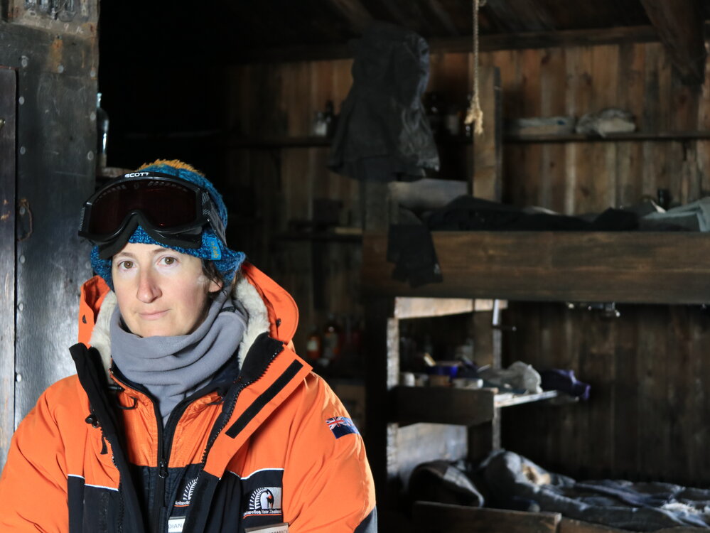 2017-18 Antarctic Heritage Trust Conservation Ambassador Diana McCormack