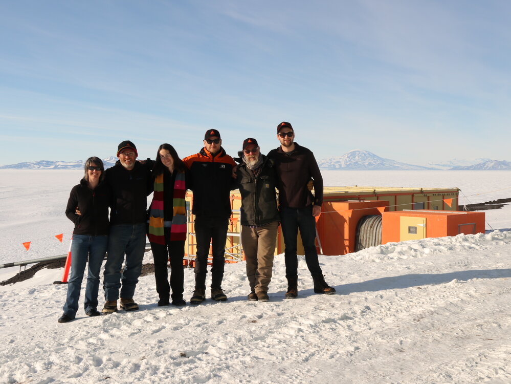 2017-18 Antarctic Heritage Trust conservation team