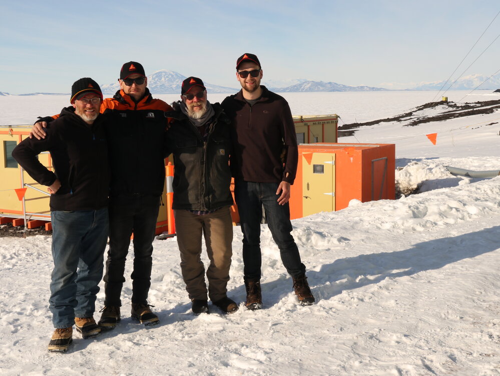 2017-18 Antarctic Heritage Trust carpentry team 