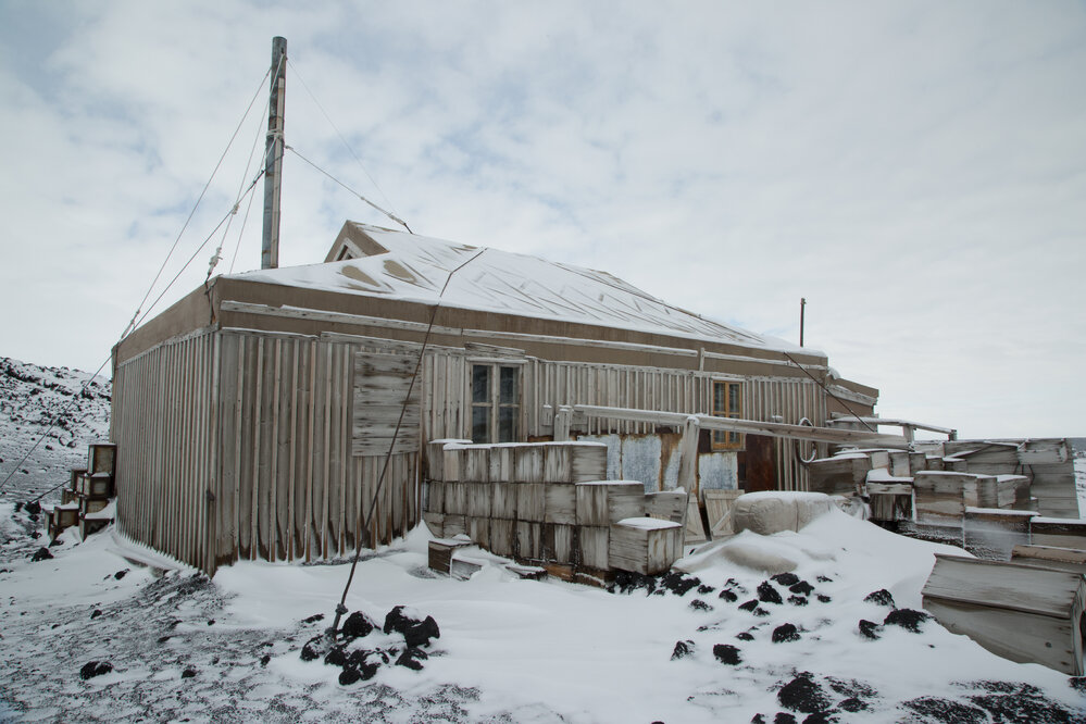 2017-18 Shackleton's 'Nimrod' hut, Cape Royds