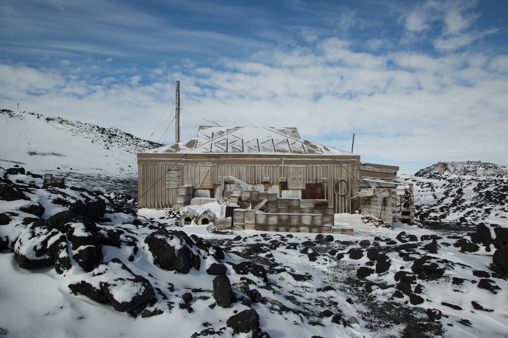 2017-18 Shackleton's 'Nimrod' hut, Cape Royds
