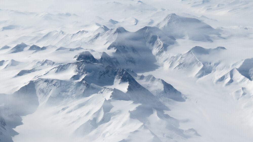 2017-18 Antarctica aerial view