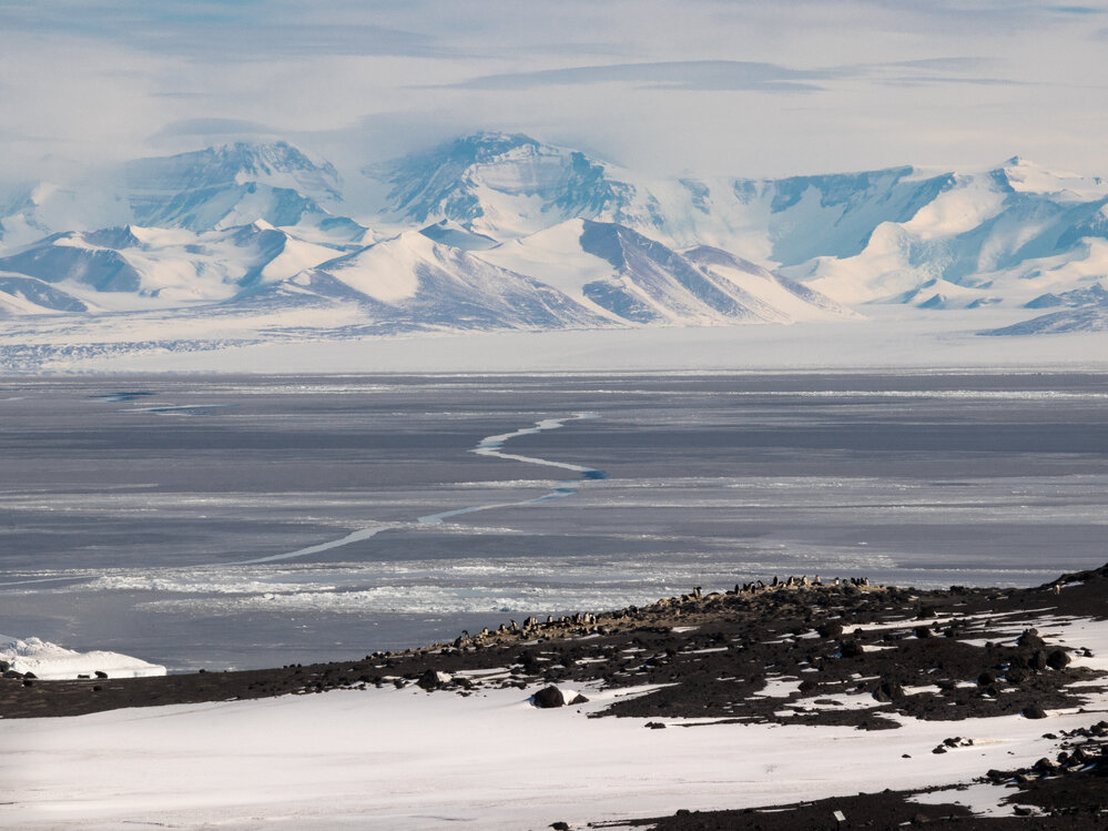 2017-18 Cape Royds Ad&eacute;lie penguin rookery and Royal Society Range