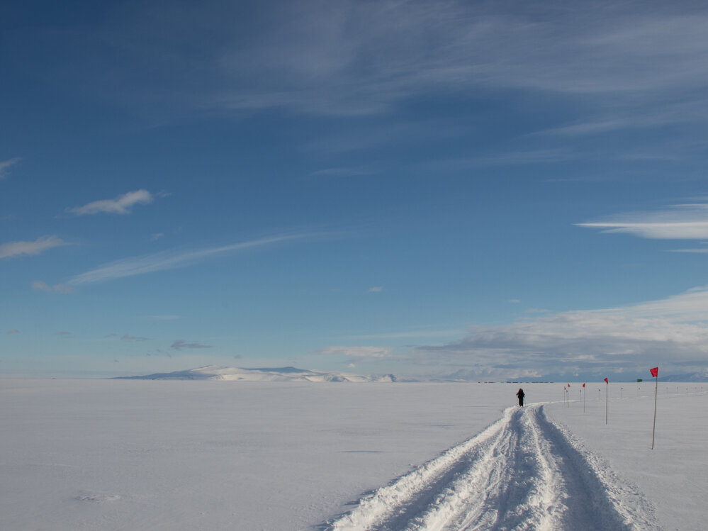 2017-18 Skier on H&auml;gglunds tracks