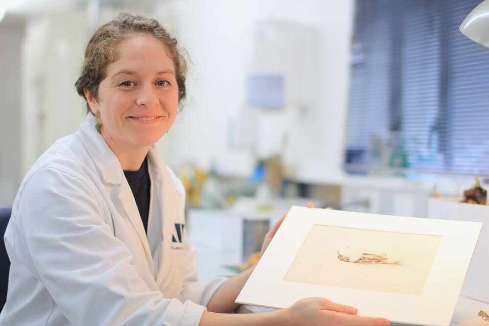 Josefin Bergmark-Jimenez with water colour