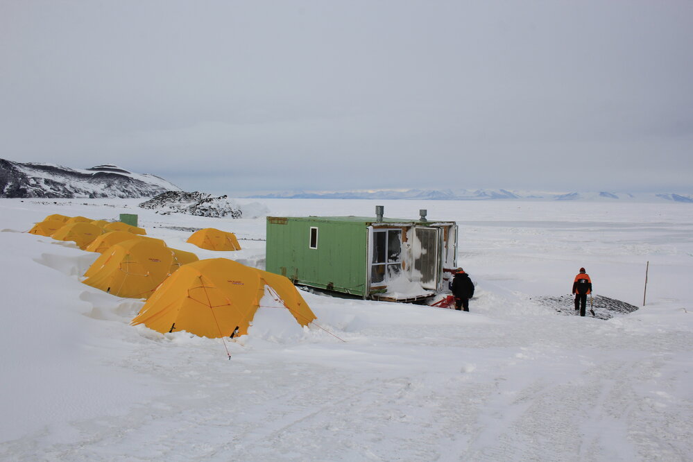 2018-19 Field camp at Cape Evans