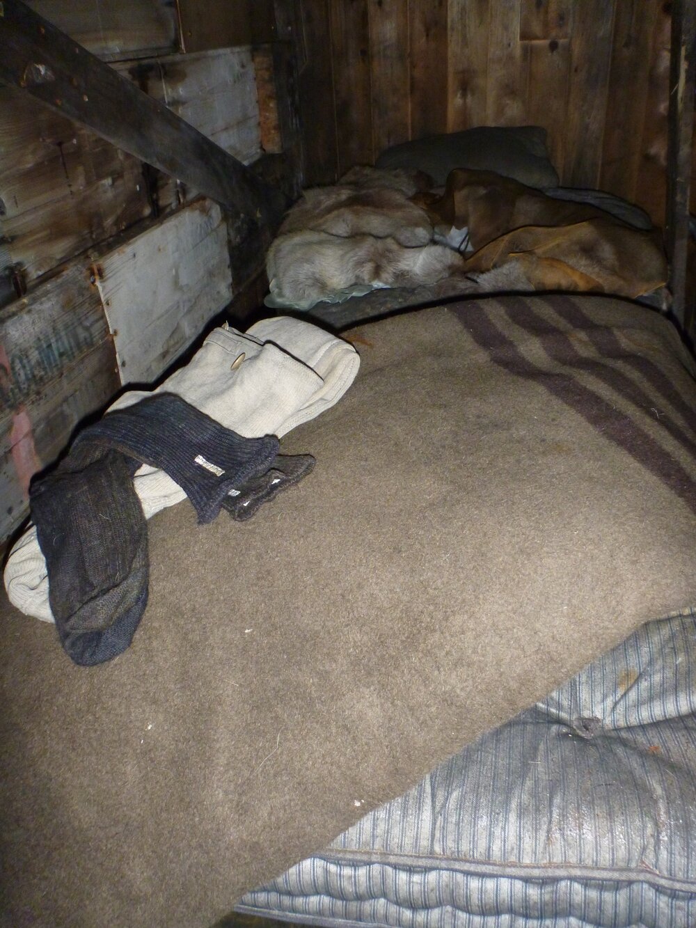 Cherry-Garrard's bunk, Scott's 'Terra Nova' hut
