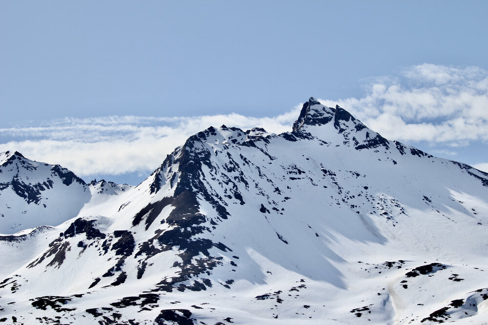 Mountains at Fortuna Bay, South Georgia