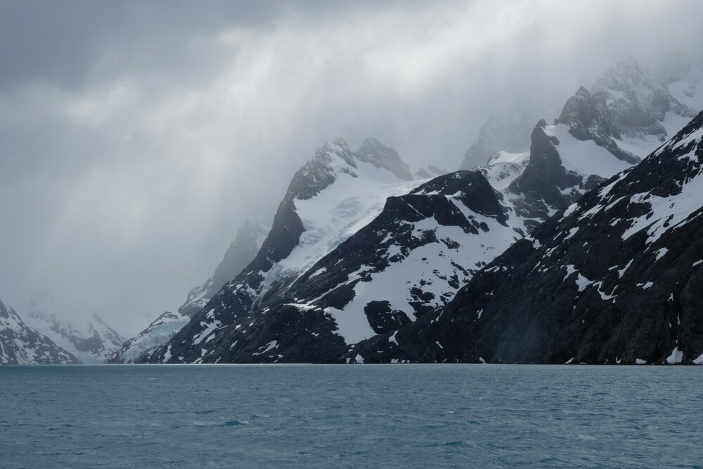 South Georgia mountains, Drygalski Fjord (002)