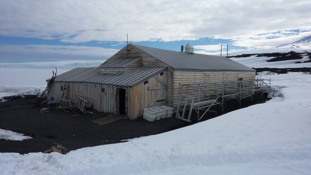 2010-11 South-West corner of Scott's 'Terra Nova' hut, Cape Evans