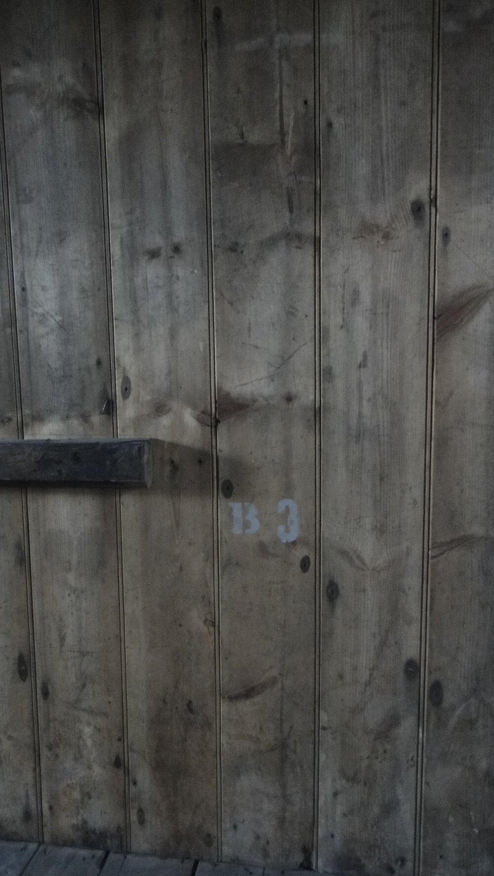 2014-15 Scott's 'Discovery' hut, interior timber detail