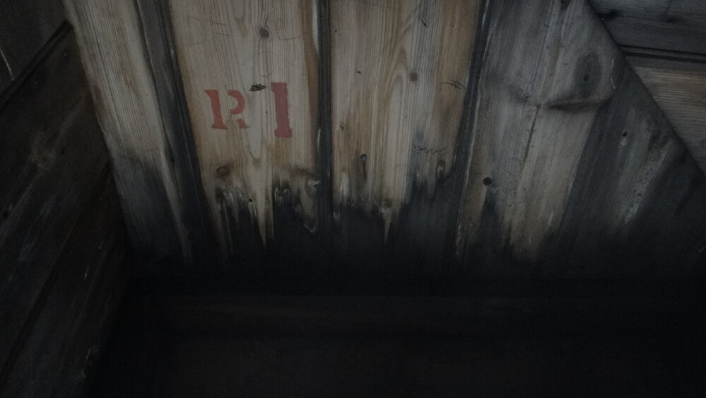 2014-15 Scott's 'Discovery' hut, interior timber detail