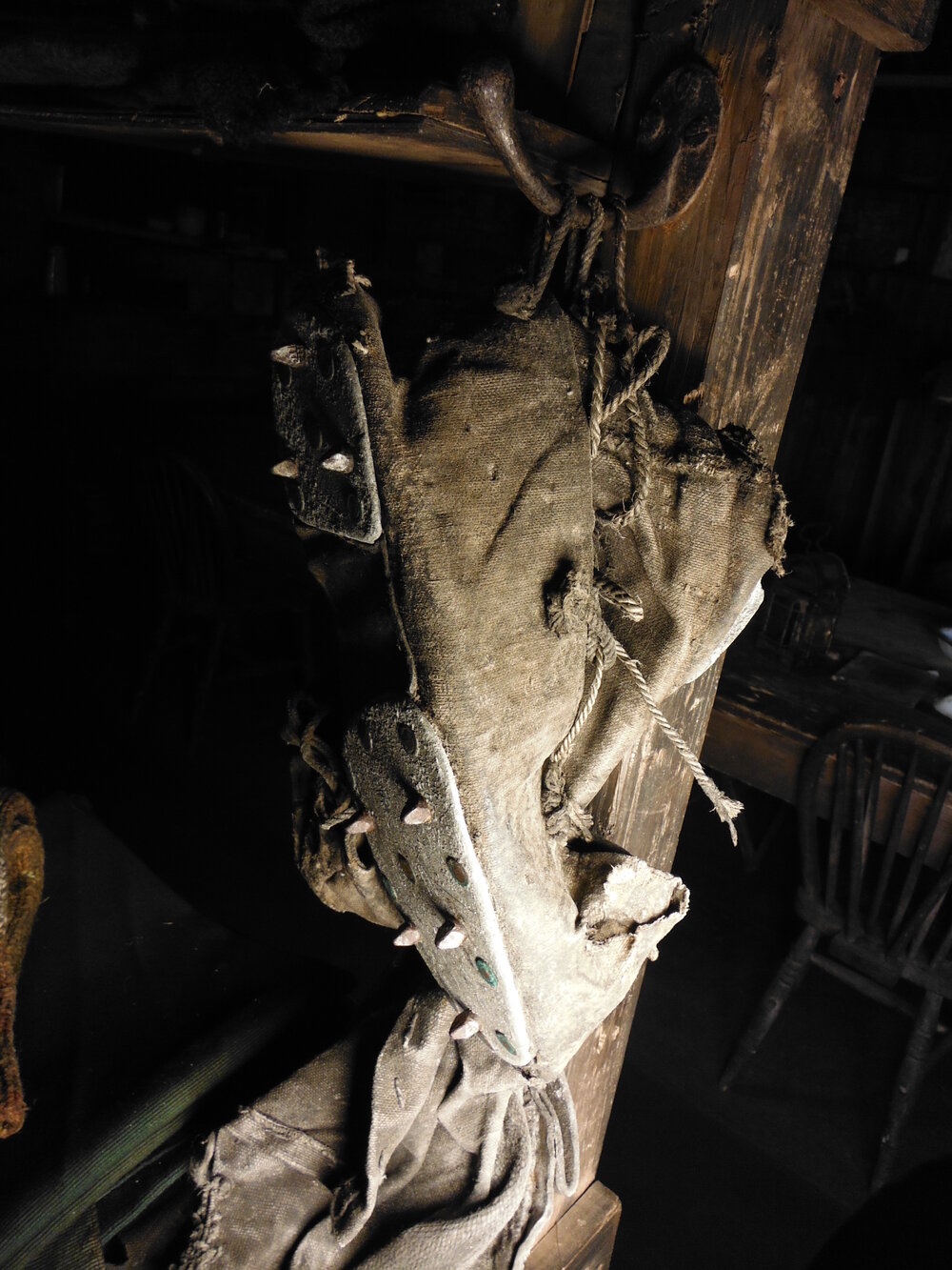 2014-15 Scott's 'Terra Nova' hut, improvised boots