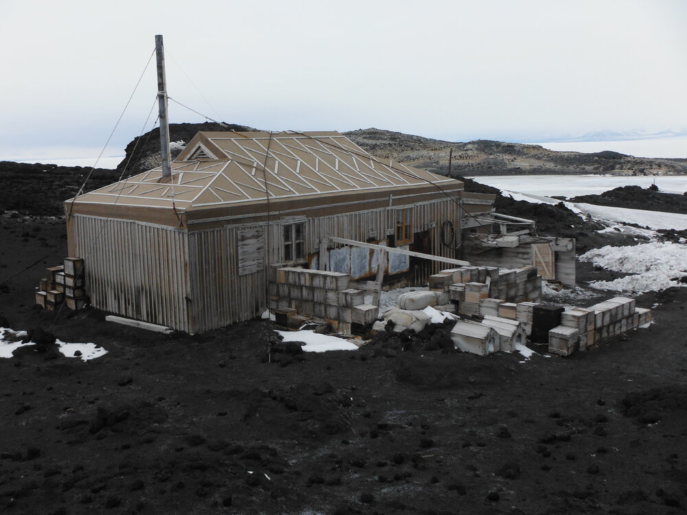 2014-15 Shackleton's 'Nimrod' hut, North and East elevations
