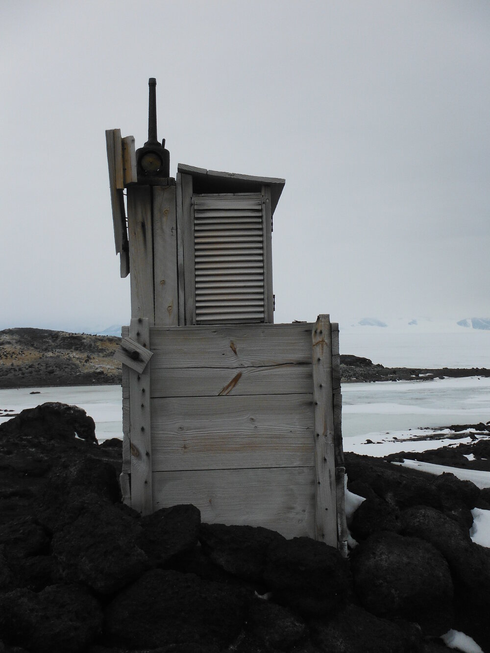 2014-15 Cape Royds meteorological screen inspection (002)