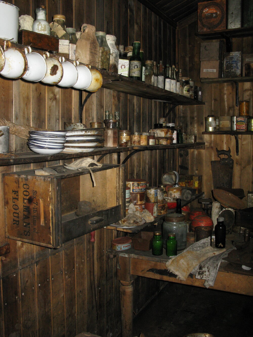 2010-11 Galley inside Scott's 'Terra Nova' hut, Cape Evans (003)