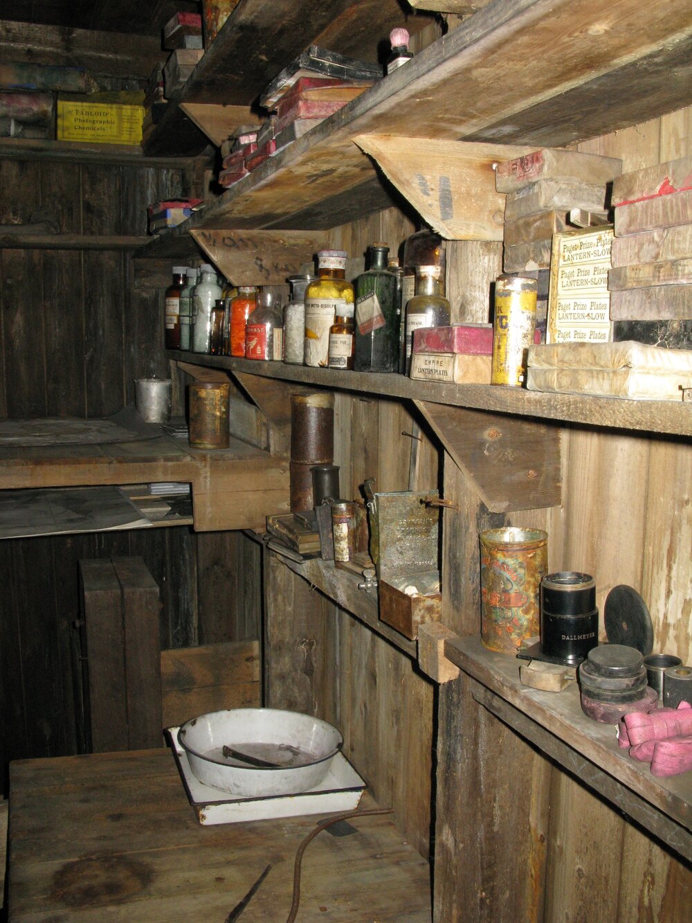 2010-11 Darkroom inside Scott's 'Terra Nova' hut, Cape Evans (002)