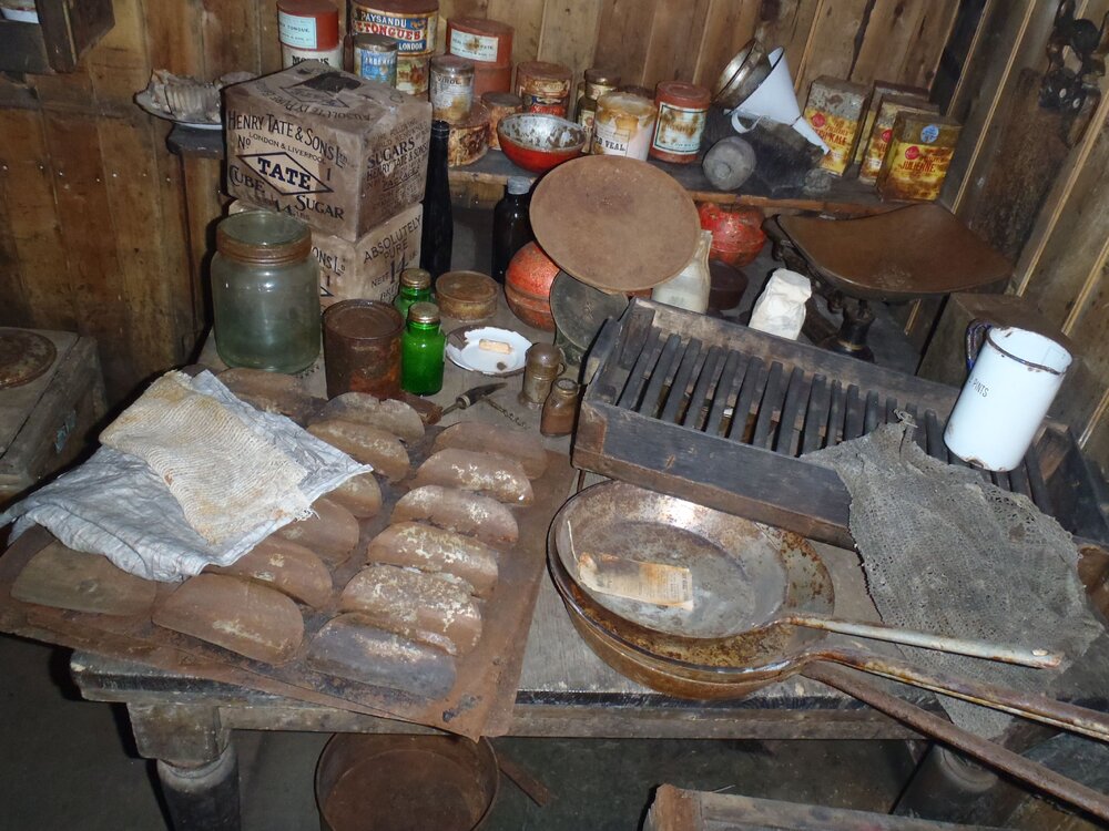 2010-11 Artefacts in the Galley inside Scott's 'Terra Nova' hut, Cape Evans (003)