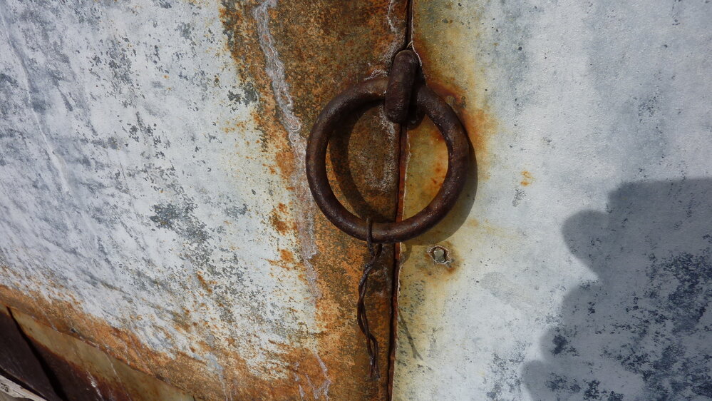 2010-11 Hitching ring in the Stables at Shackleton's 'Nimrod' hut