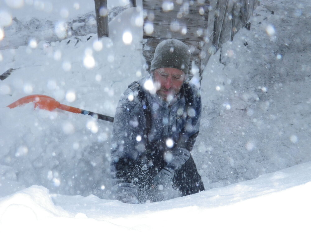 Jaime Ward mitigating snow