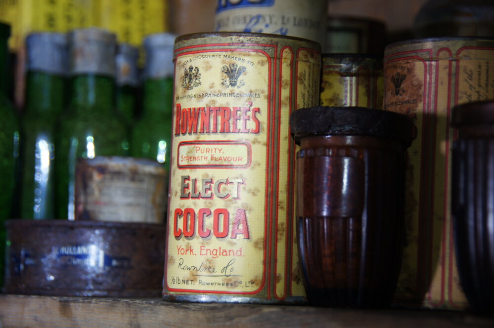 Rowntree's Cocoa, Shackleton's 'Nimrod' hut