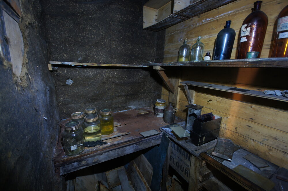 Darkroom, Shackleton's 'Nimrod' hut