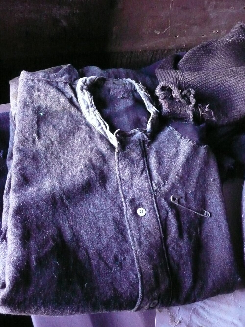 Shirt in Scott's 'Terra Nova' hut
