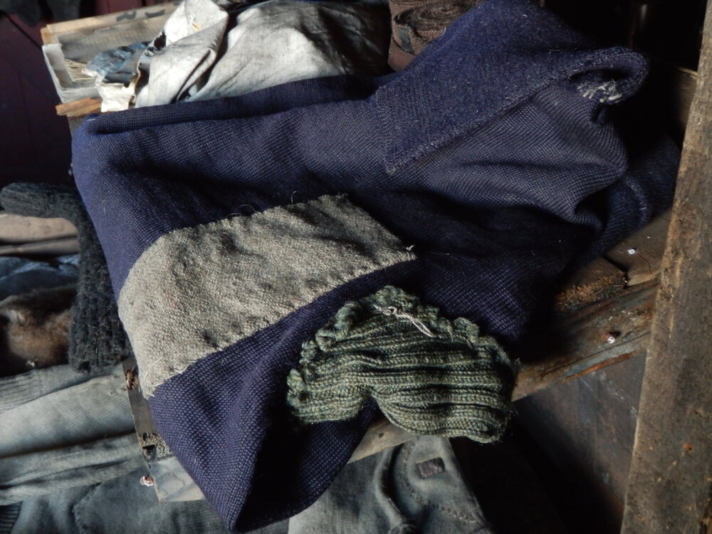 Wool garments, Scott's 'Terra Nova' hut (006)