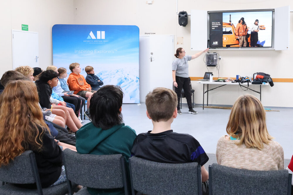 Adelma Matthews presenting at the Young Inspiring Explorers Summit (001)