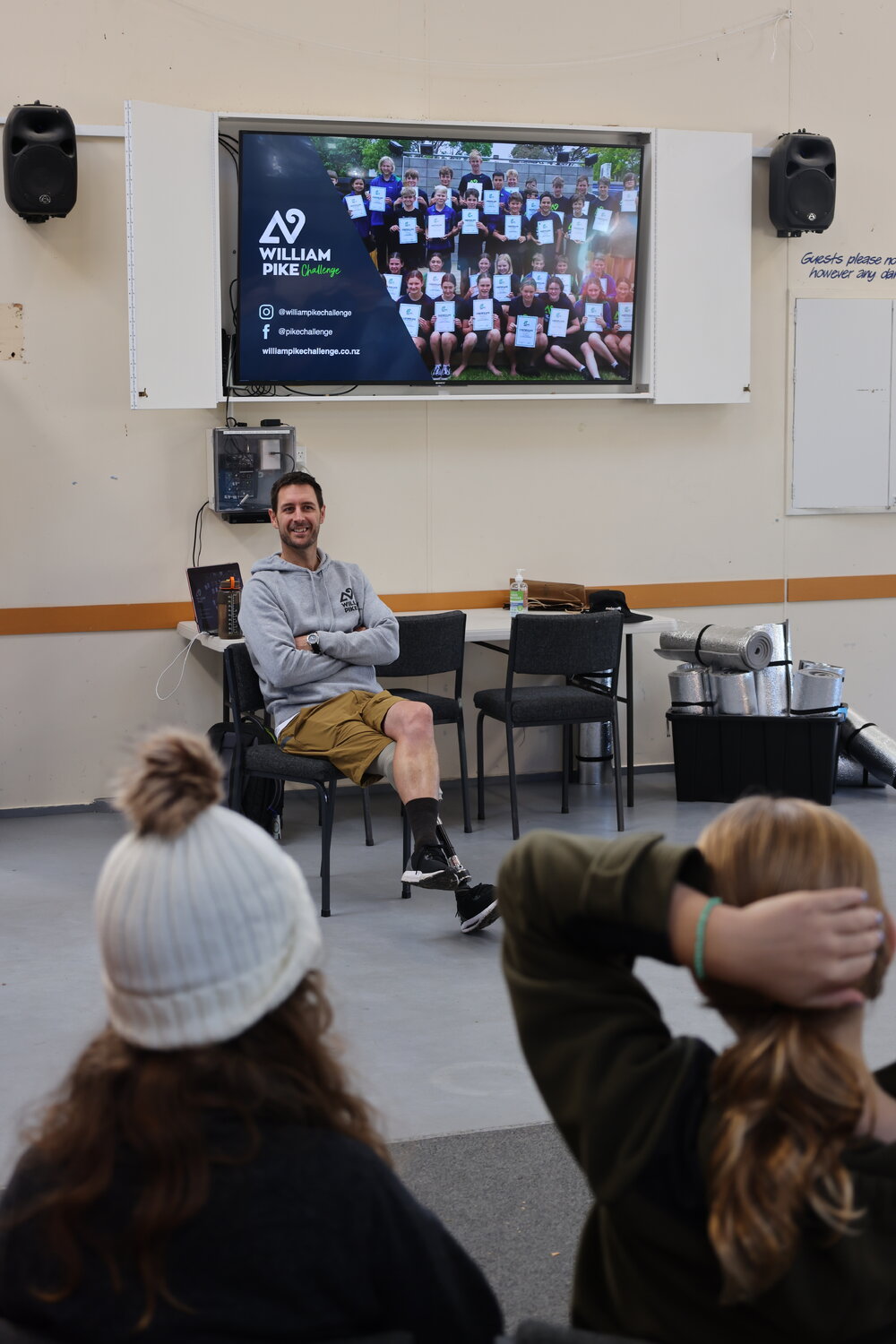 William Pike presenting at the Young Inspiring Explorers Summit