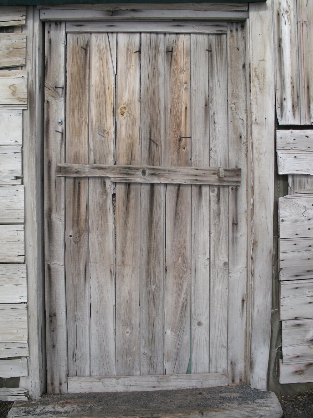 Door to stables, Scott's 'Terra Nova' hut