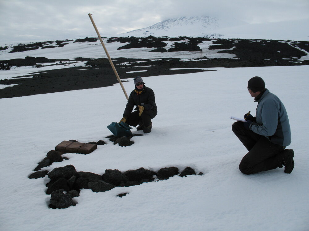 Matthew Brown and Megan Absolon inspecting fuel can (001)