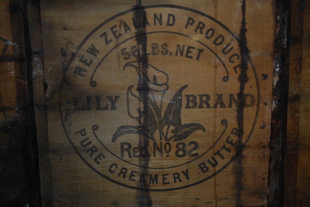 Lily Brand' Butter box, Scott's 'Terra Nova' hut