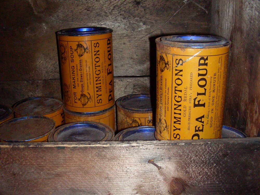 Symington's Pea Flour, Scott's 'Terra Nova' hut