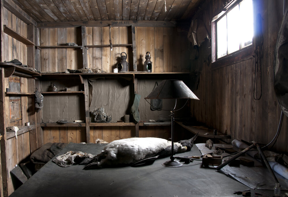 Chart table, Scott's 'Terra Nova' hut (001)