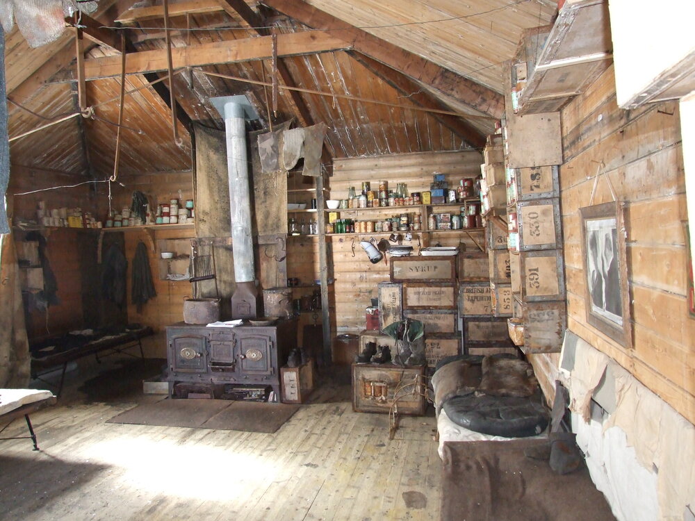 East end, Shackleton's 'Nimrod' hut 