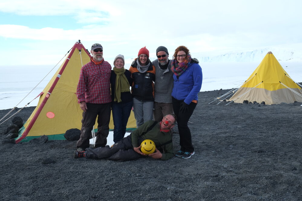 2014-15 Cape Evans field camp, AHT summer conservation team