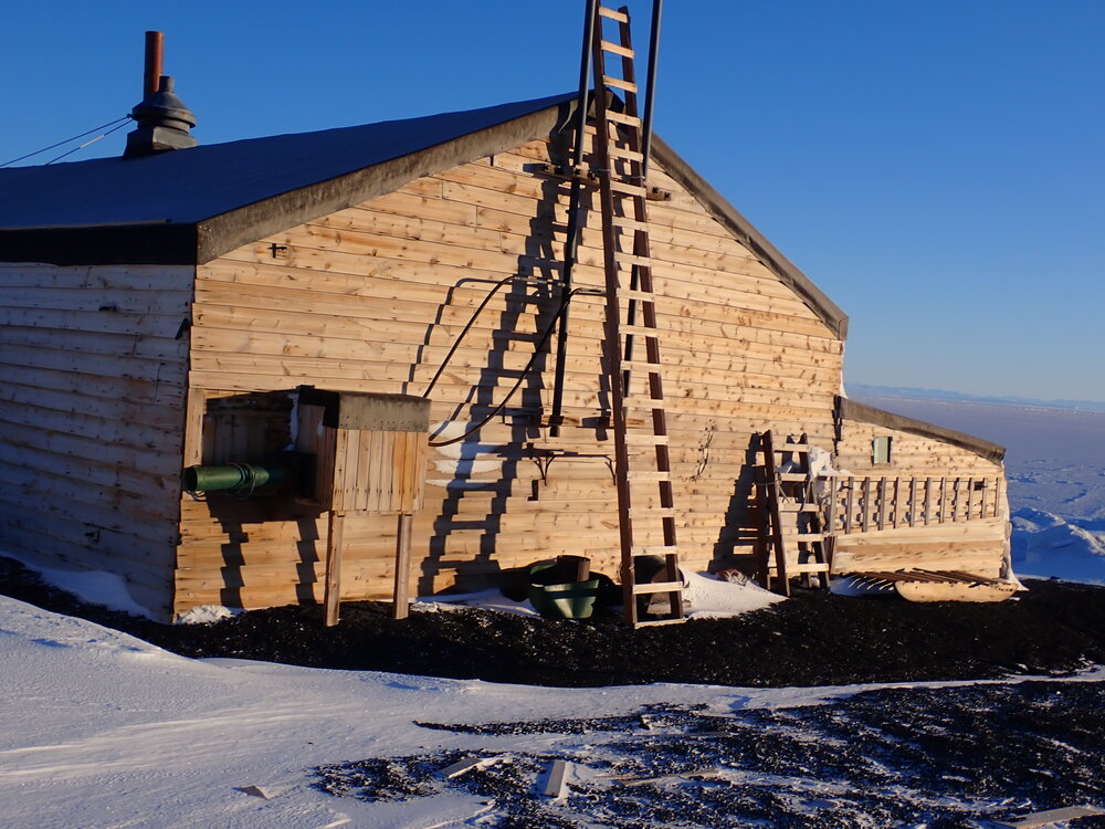 2021 Scott's 'Terra Nova' hut inspection, exterior (017)