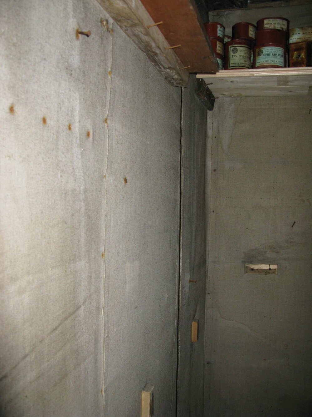 2010 Shackleton's 'Nimrod' hut inspection, interior, Shackleton's Room