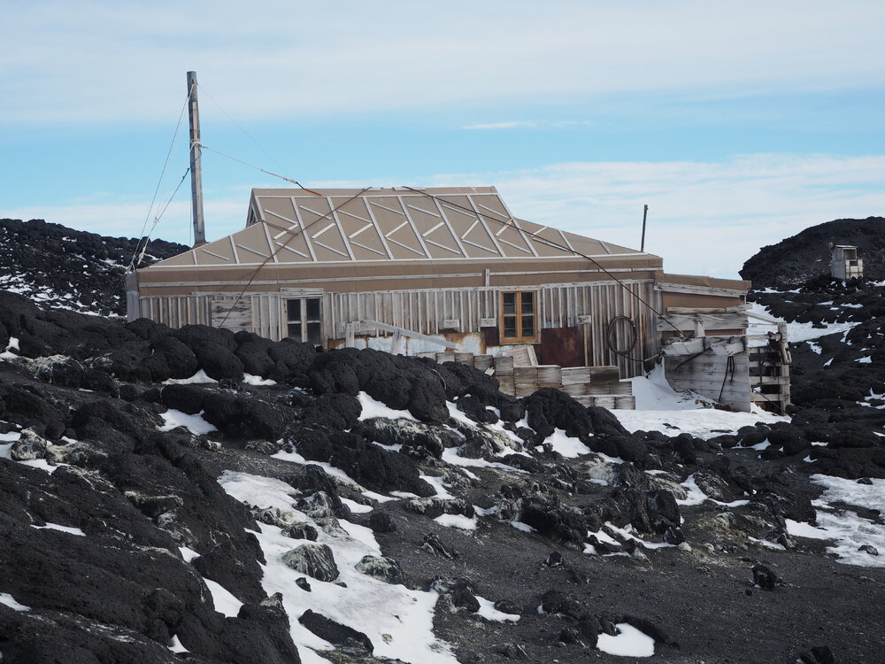 North elevation, Shackleton's 'Nimrod' hut