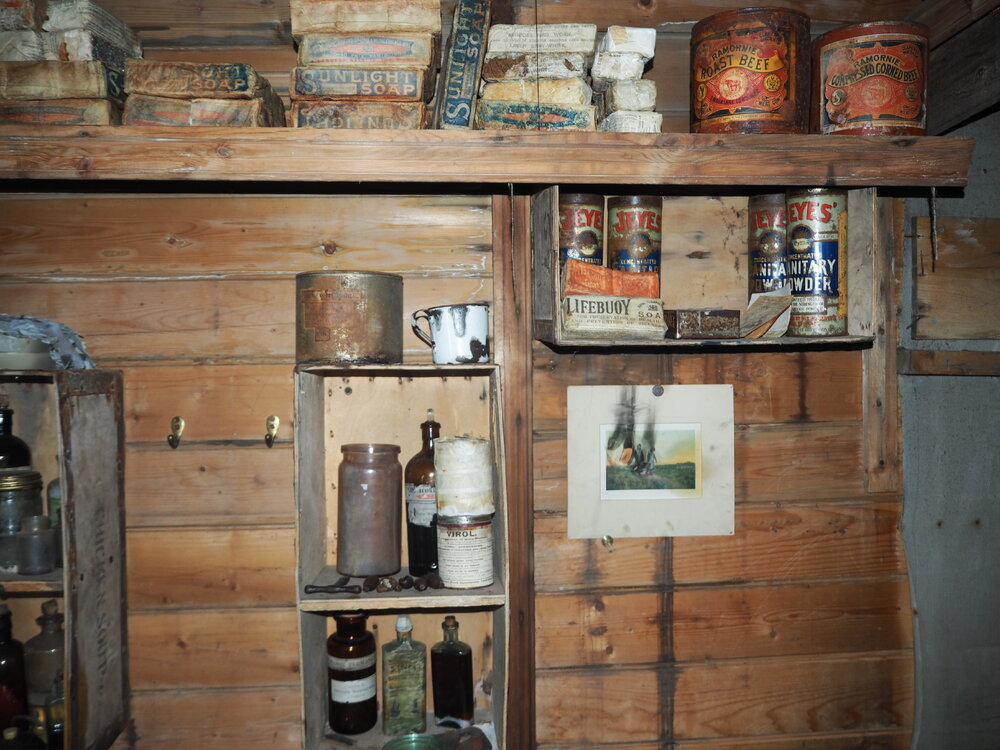 Food and medicine stores, Shackleton's 'Nimrod' Hut