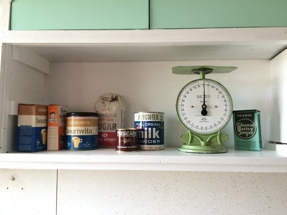 Kitchen shelves, Hillary's TAE/IGY hut