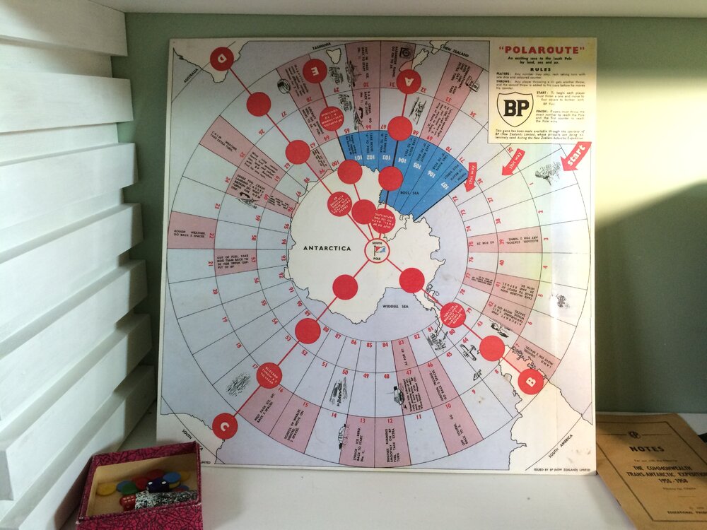 Board game, Hillary's TAE/IGY hut